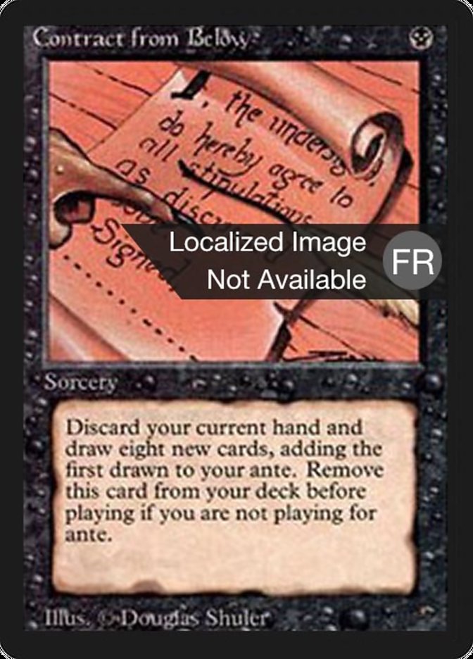 Contract from Below [Foreign Black Border] | Good Games Morley