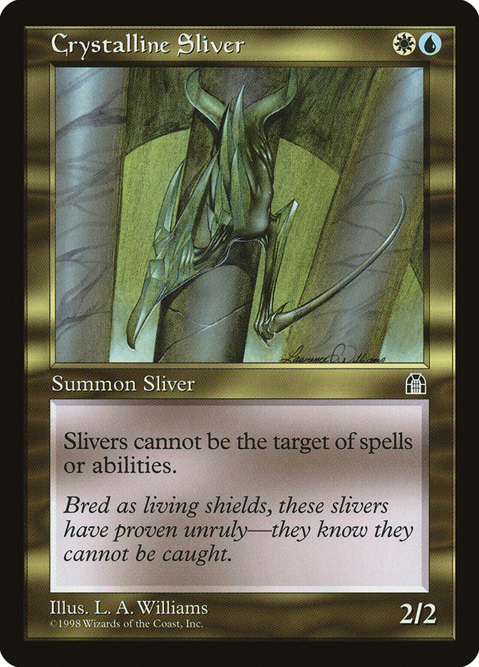 Crystalline Sliver [Stronghold] | Good Games Morley