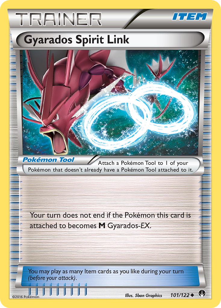 Gyarados Spirit Link (101/122) [XY: BREAKpoint] | Good Games Morley