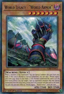 World Legacy - "World Armor" [CIBR-EN022] Rare | Good Games Morley