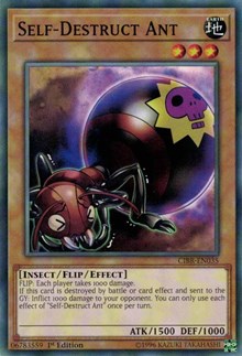 Self-Destruct Ant [CIBR-EN035] Common | Good Games Morley
