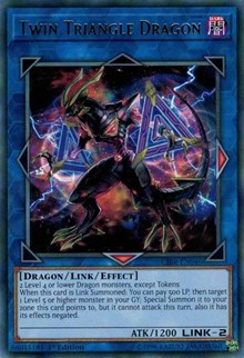Twin Triangle Dragon [CIBR-EN046] Rare | Good Games Morley