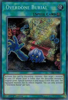 Overdone Burial [CIBR-EN063] Secret Rare | Good Games Morley