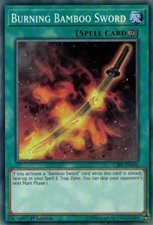 Burning Bamboo Sword [CIBR-EN066] Short Print | Good Games Morley