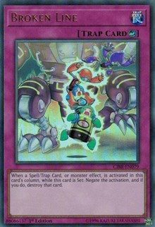Broken Line [CIBR-EN079] Ultra Rare | Good Games Morley