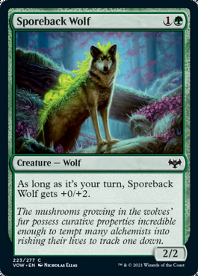 Sporeback Wolf [Innistrad: Crimson Vow] | Good Games Morley
