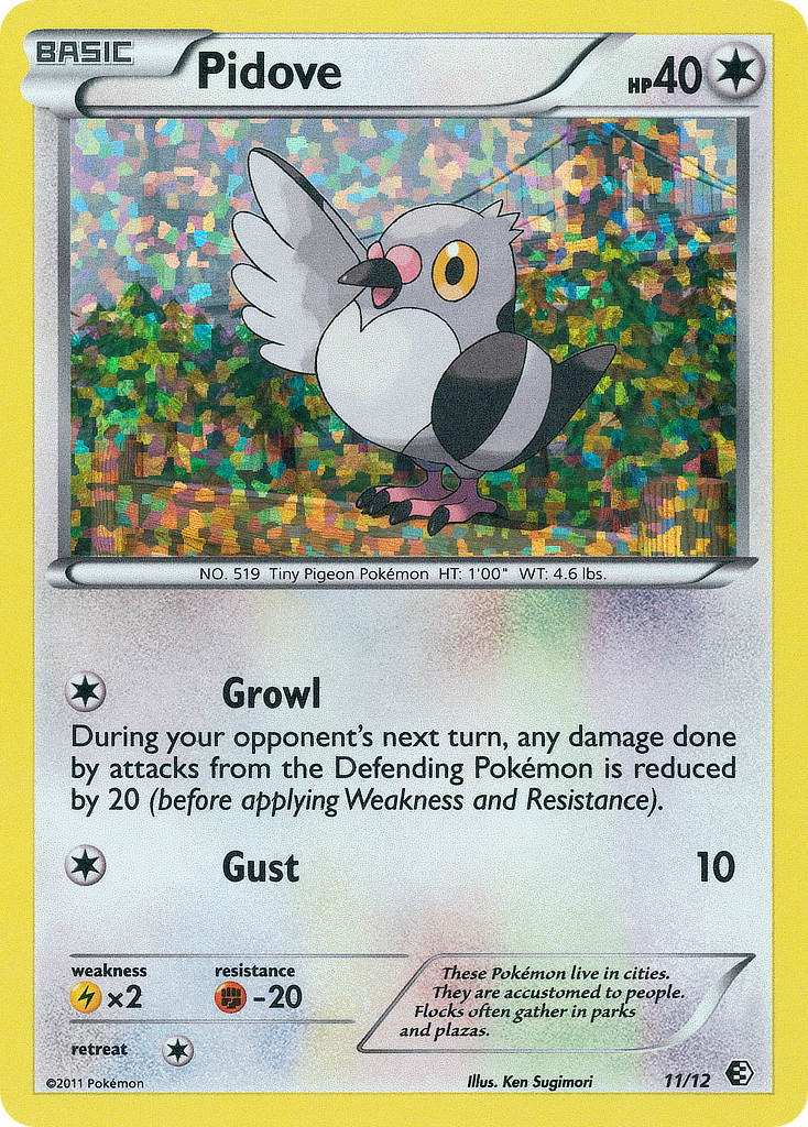 Pidove (11/12) [McDonald's Promos: 2011 Collection] | Good Games Morley