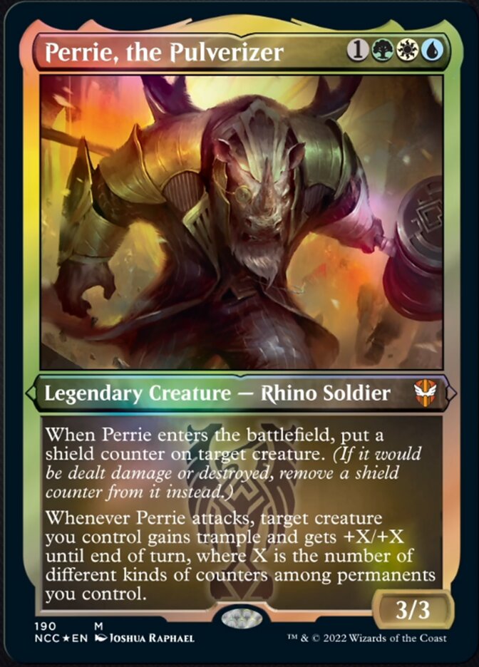 Perrie, the Pulverizer (Display Commander) [Streets of New Capenna Commander] | Good Games Morley