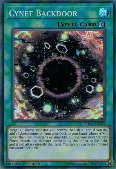 Cynet Backdoor [SDCL-EN023] Super Rare | Good Games Morley