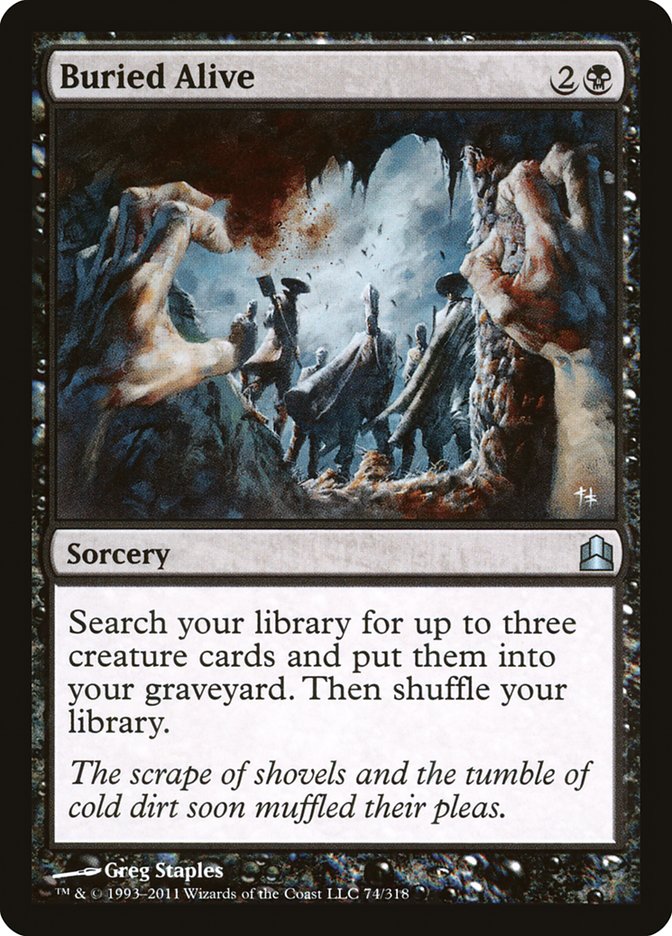 Buried Alive [Commander 2011] | Good Games Morley