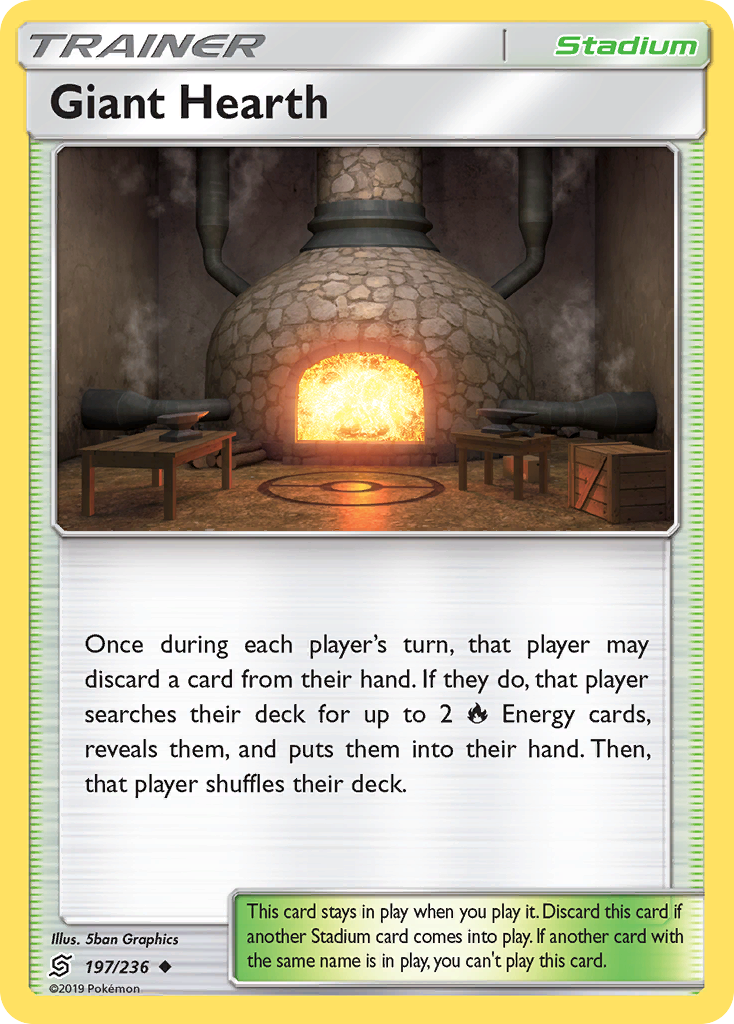 Giant Hearth (197/236) [Sun & Moon: Unified Minds] | Good Games Morley