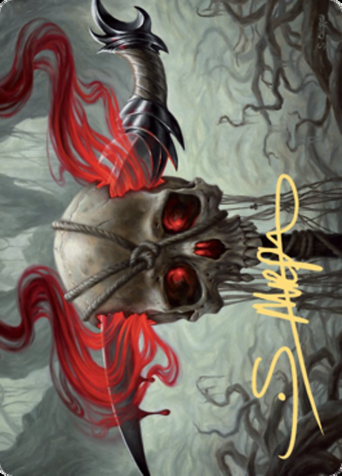 Mind Carver Art Card (Gold-Stamped Signature) [Zendikar Rising Art Series] | Good Games Morley