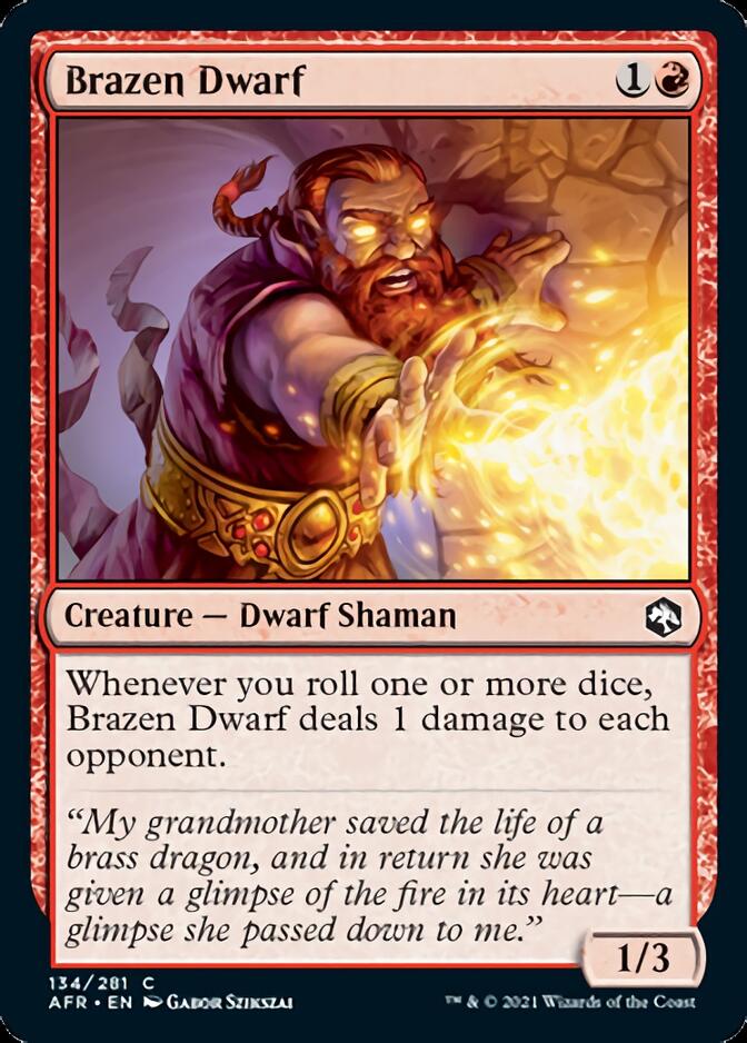 Brazen Dwarf [Dungeons & Dragons: Adventures in the Forgotten Realms] | Good Games Morley