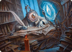 Unblinking Observer Art Card [Innistrad: Midnight Hunt Art Series] | Good Games Morley