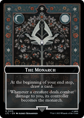 The Monarch // Treasure Double-Sided Token [The Lord of the Rings: Tales of Middle-Earth Commander Tokens] | Good Games Morley