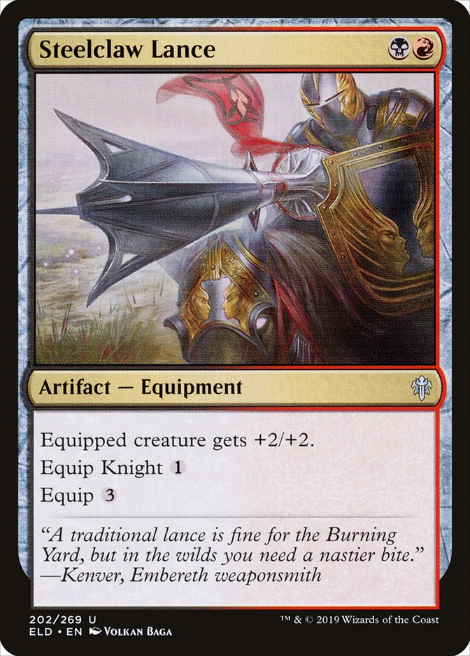 Steelclaw Lance [Throne of Eldraine] | Good Games Morley