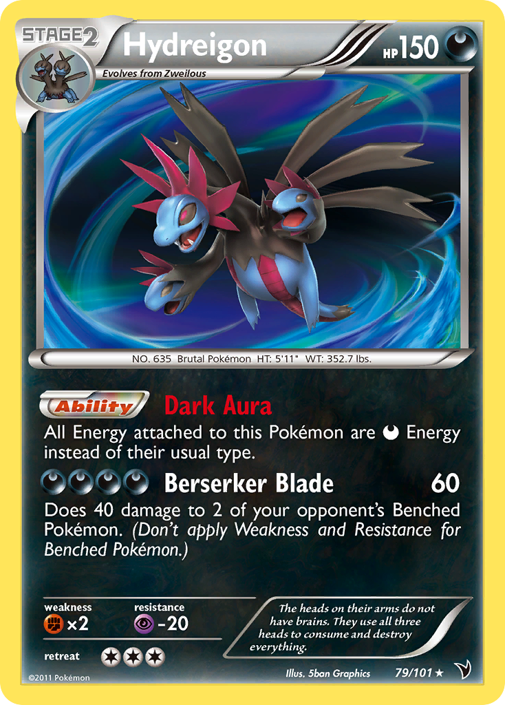 Hydreigon (79/101) [Black & White: Noble Victories] | Good Games Morley