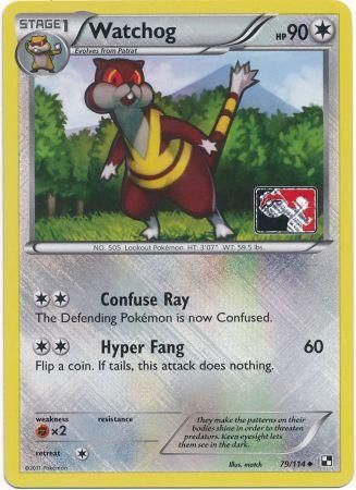 Watchog (79/114) (League Promo) [Black & White: Base Set] | Good Games Morley
