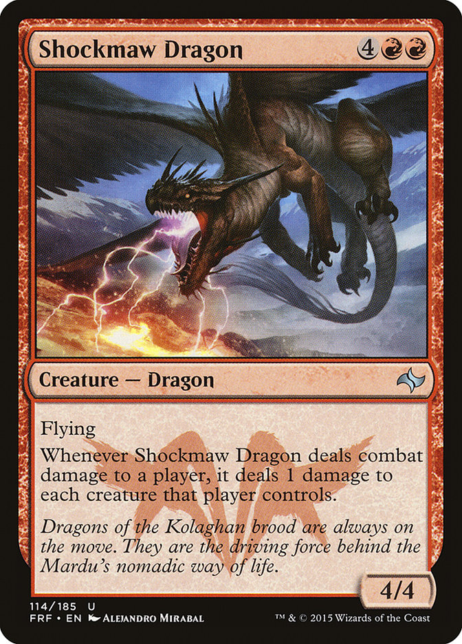 Shockmaw Dragon [Fate Reforged] | Good Games Morley