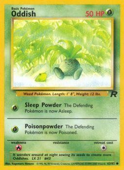 Oddish (63/82) [Team Rocket Unlimited] | Good Games Morley