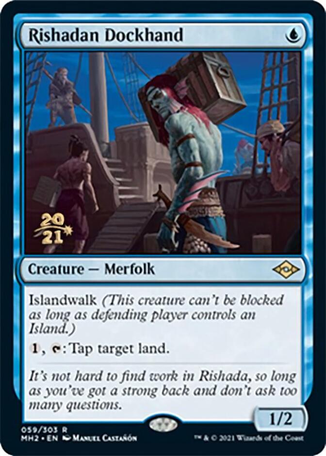 Rishadan Dockhand [Modern Horizons 2 Prerelease Promos] | Good Games Morley