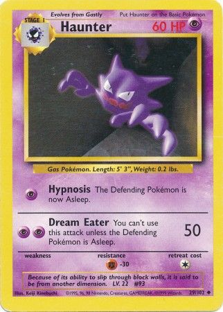 Haunter (29/102) [Base Set Unlimited] | Good Games Morley