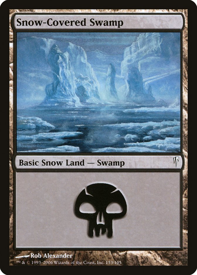 Snow-Covered Swamp [Coldsnap] | Good Games Morley