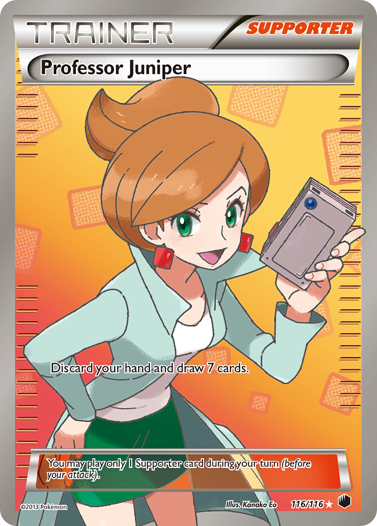Professor Juniper (116/116) [Black & White: Plasma Freeze] | Good Games Morley