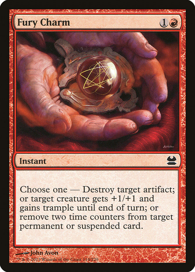 Fury Charm [Modern Masters] | Good Games Morley
