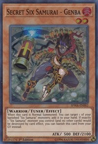 Secret Six Samurai - Genba [SPWA-EN002] Super Rare | Good Games Morley