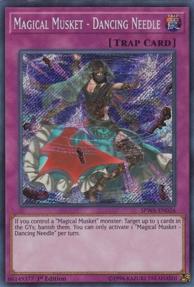 Magical Musket - Dancing Needle [SPWA-EN026] Secret Rare | Good Games Morley