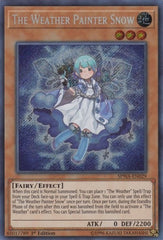 The Weather Painter Snow [SPWA-EN029] Secret Rare | Good Games Morley