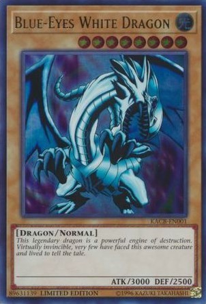 Blue-Eyes White Dragon [KACB-EN001] Ultra Rare | Good Games Morley