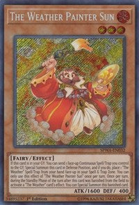 The Weather Painter Sun [SPWA-EN032] Secret Rare | Good Games Morley