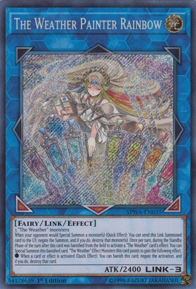 The Weather Painter Rainbow [SPWA-EN035] Secret Rare | Good Games Morley