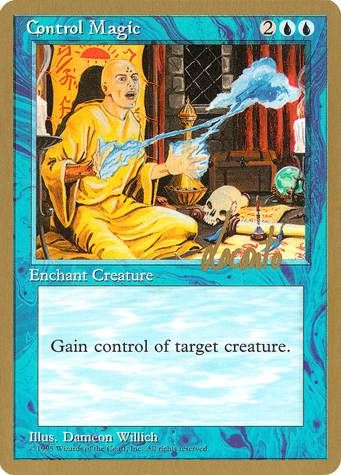 Control Magic (Michael Loconto) [Pro Tour Collector Set] | Good Games Morley