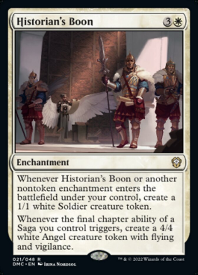 Historian's Boon [Dominaria United Commander] | Good Games Morley
