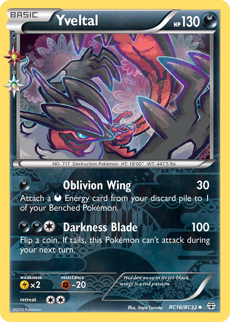 Yveltal (RC16/RC32) [XY: Generations] | Good Games Morley