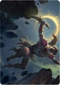 Nighthawk Scavenger Art Card [Zendikar Rising Art Series] | Good Games Morley