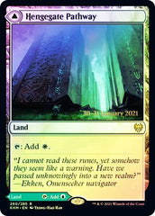 Hengegate Pathway // Mistgate Pathway [Kaldheim Prerelease Promos] | Good Games Morley