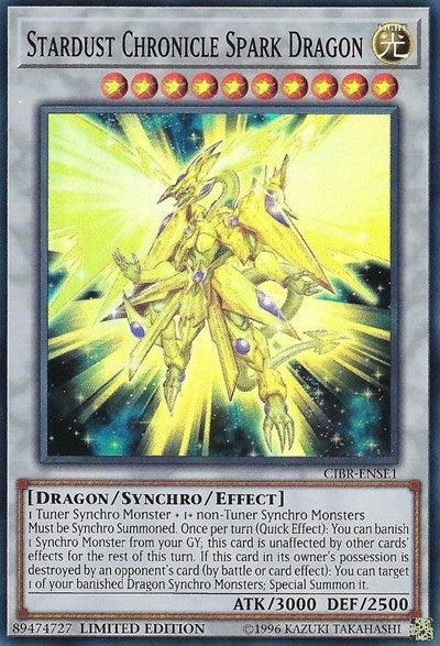Stardust Chronicle Spark Dragon [CIBR-ENSE1] Super Rare | Good Games Morley