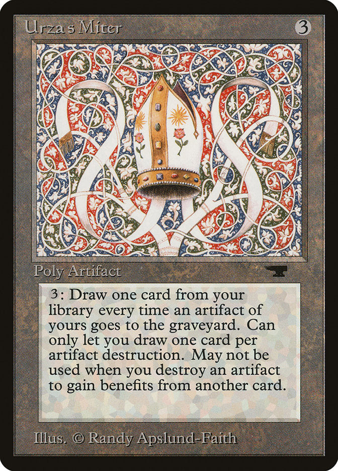 Urza's Miter [Antiquities] | Good Games Morley