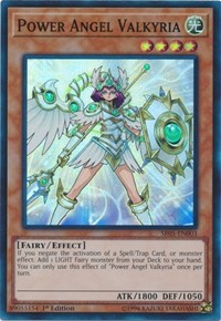 Power Angel Valkyria [SR05-EN003] Super Rare | Good Games Morley