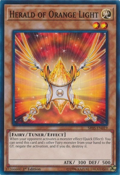 Herald of Orange Light [SR05-EN019] Common | Good Games Morley
