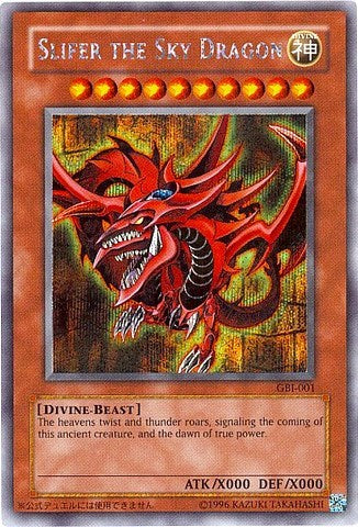 Slifer the Sky Dragon (Secret Rare) [GBI-001] Secret Rare | Good Games Morley