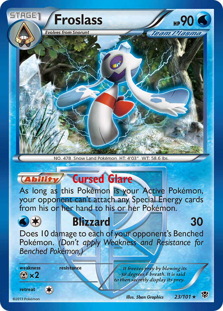 Froslass (23/101) [Black & White: Plasma Blast] | Good Games Morley