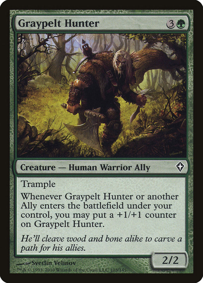 Graypelt Hunter [Worldwake] | Good Games Morley