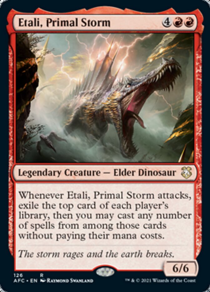 Etali, Primal Storm [Dungeons & Dragons: Adventures in the Forgotten Realms Commander] | Good Games Morley