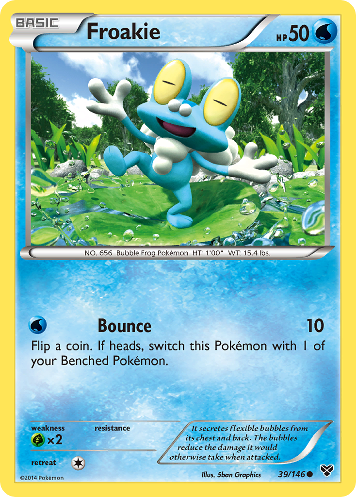 Froakie (39/146) [XY: Base Set] | Good Games Morley