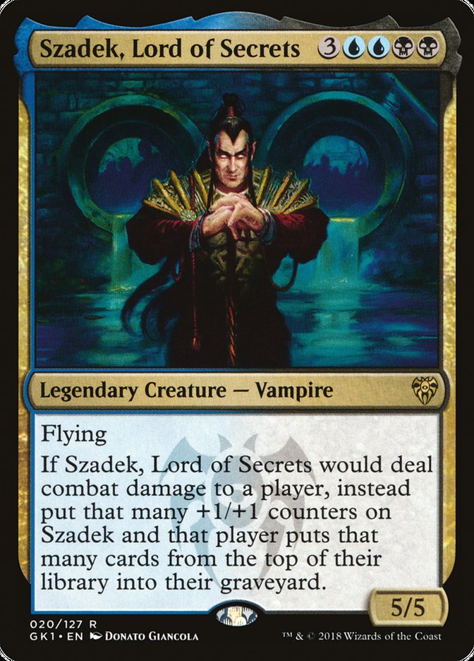 Szadek, Lord of Secrets [Guilds of Ravnica Guild Kit] | Good Games Morley